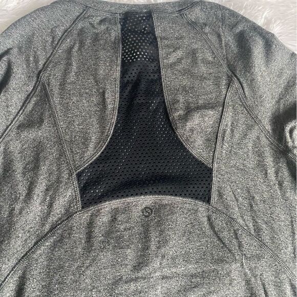 SHAPE Activewear Athletic Gray Long Sleeve Top Size Large - Picture 6 of 8